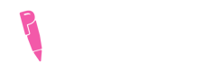 PinkPenLogoWhite